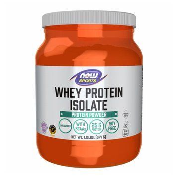 Ізолят сироваткового протеїну - 544гр Pure, Whey Protein Isolate - 544g Pure, NOW foods NOW-02172 фото