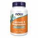Кальцій та магній, Calcium & Magnesium, 100 таблеток, NOW foods NOW-01270 фото 1