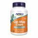 Кальций и магний, Cal-Mag Caps, с микроэлементами и витамином D, 120 капсул, NOW foods NOW-01265 фото 1