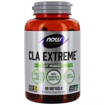 Кон'югована лінолева кислота, CLA Extreme, Sports, 90 капсул, NOW foods NOW-01731 фото