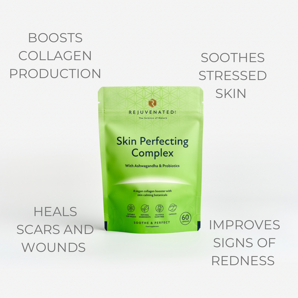 Комплекс для ідеальної шкіри, 60 капсул, SKIN PERFECTING COMPLEX Rejuvenated REJ-4050 фото