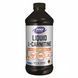 L-карнитин, L-Carnitine, Sports, жидкий, тропический пунш, 1000 мг, 473 мл, NOW foods NOW-00066 фото 1