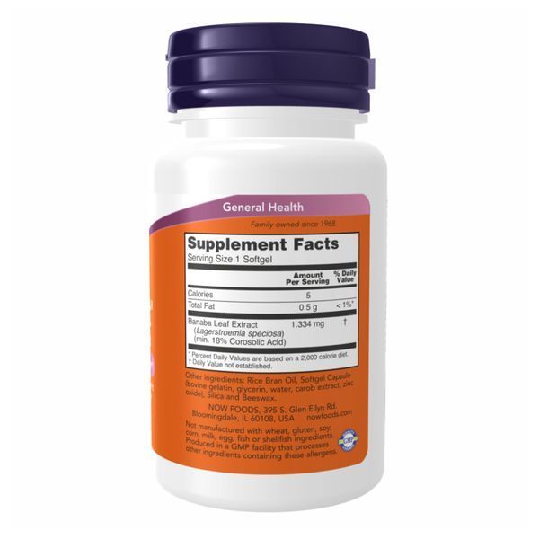 Глюкофіт(R) - 60 м'яких таблеток, Glucofit(R) - 60 sgels, NOW foods NOW-03095 фото