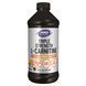 Карнитин жидкий 3000мг &ndash; 473мл, Carnitine Liquid 3000мг &ndash; 473ml, NOW foods NOW-00064 фото 1