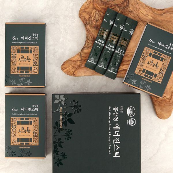 Стіки з екстрактом червоного корейського женьшеню ENERGIN 30шт, Gimpo Paju Ginseng  GP-003 фото