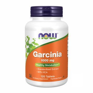 Гарциния 1000 мг &ndash; 120 таблеток, Garcinia 1000mg &ndash; 120 tabs, NOW foods NOW-01435 фото