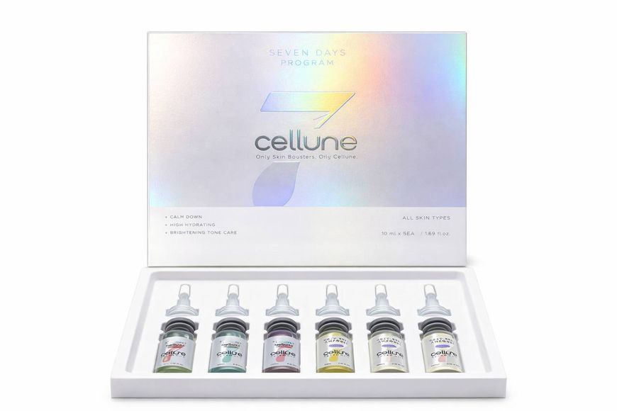 Набор для кожи лица из 5 высокоэффективных ампул Cellune 7 Days Program 10 мл*5 фл. CL-1 фото