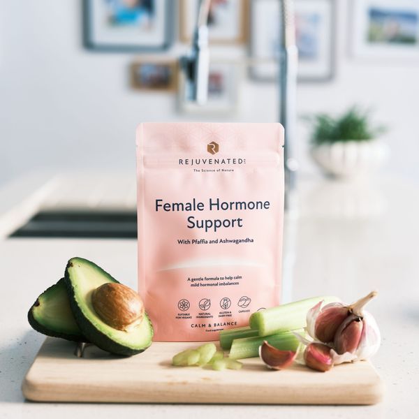 Капсули для підтримки жіночих гормонів 60шт, Rejuvenated FEMALE HORMONE SUPPORT REJ-4047 фото