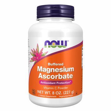 Магній Аскорбат - 227 гр, Magnesium Ascorbate - 227g, NOW foods NOW-00756 фото