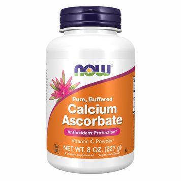 Аскорбат кальция &ndash; 227гр, Calcium Ascorbate &ndash; 227g, NOW foods NOW-00752 фото