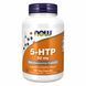 5-HTP, 5-гидрокситриптофан, 5-HTP, 50 мг, 180 вегетарианских капсул, NOW foods NOW-00101 фото 1