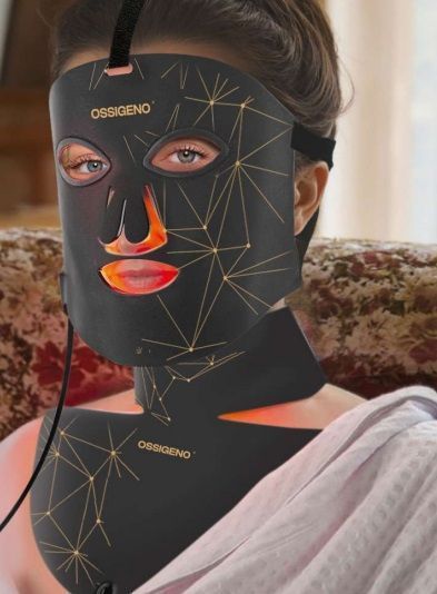 Премиальная LED маска для лица и шеи StellaLume Led Mask OSSIGENO SL-1 фото