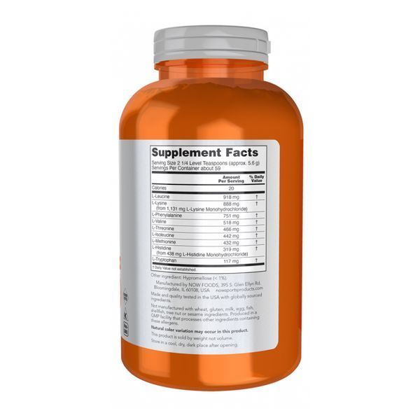 Амінокислотний комплекс Amino-9 Essentials&trade; Powder - 330гр, NOW foods NOW-00206 фото