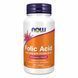 Фолиевая кислота и витамин В-12, Folic Acid Vitamin B-12, 800 мкг, 250 таблеток, NOW foods NOW-00476 фото 1
