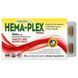 Залізо, Hema-Plex, 30 таблеток із повільним вивільненням, NaturesPlus NAP-03770 фото 1